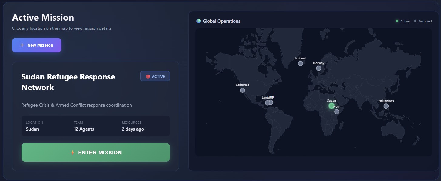 MissionControl interface preview